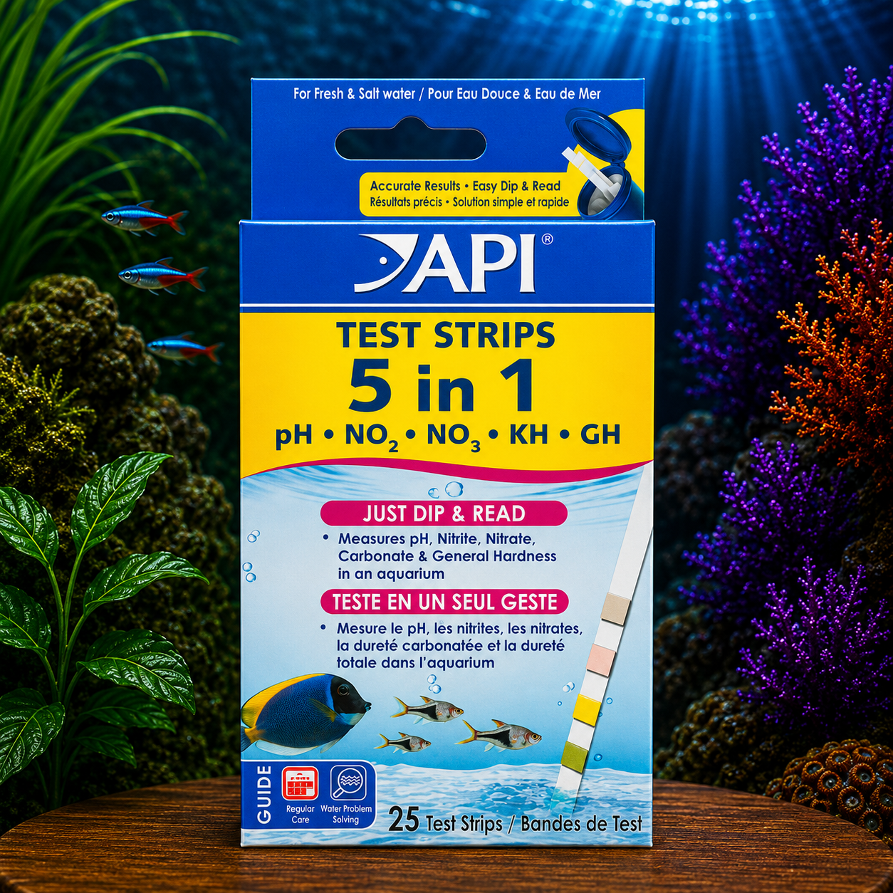 API 5-IN-1 Test Strips
