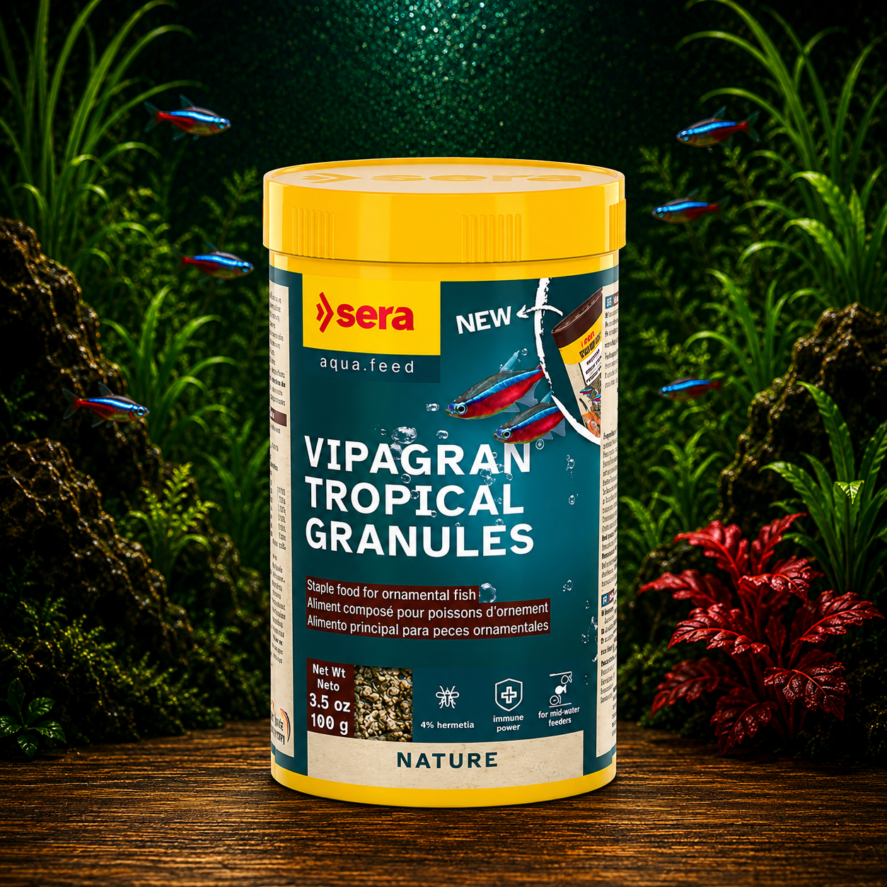 Sera Vipagran Nature - Staple Food Granuals