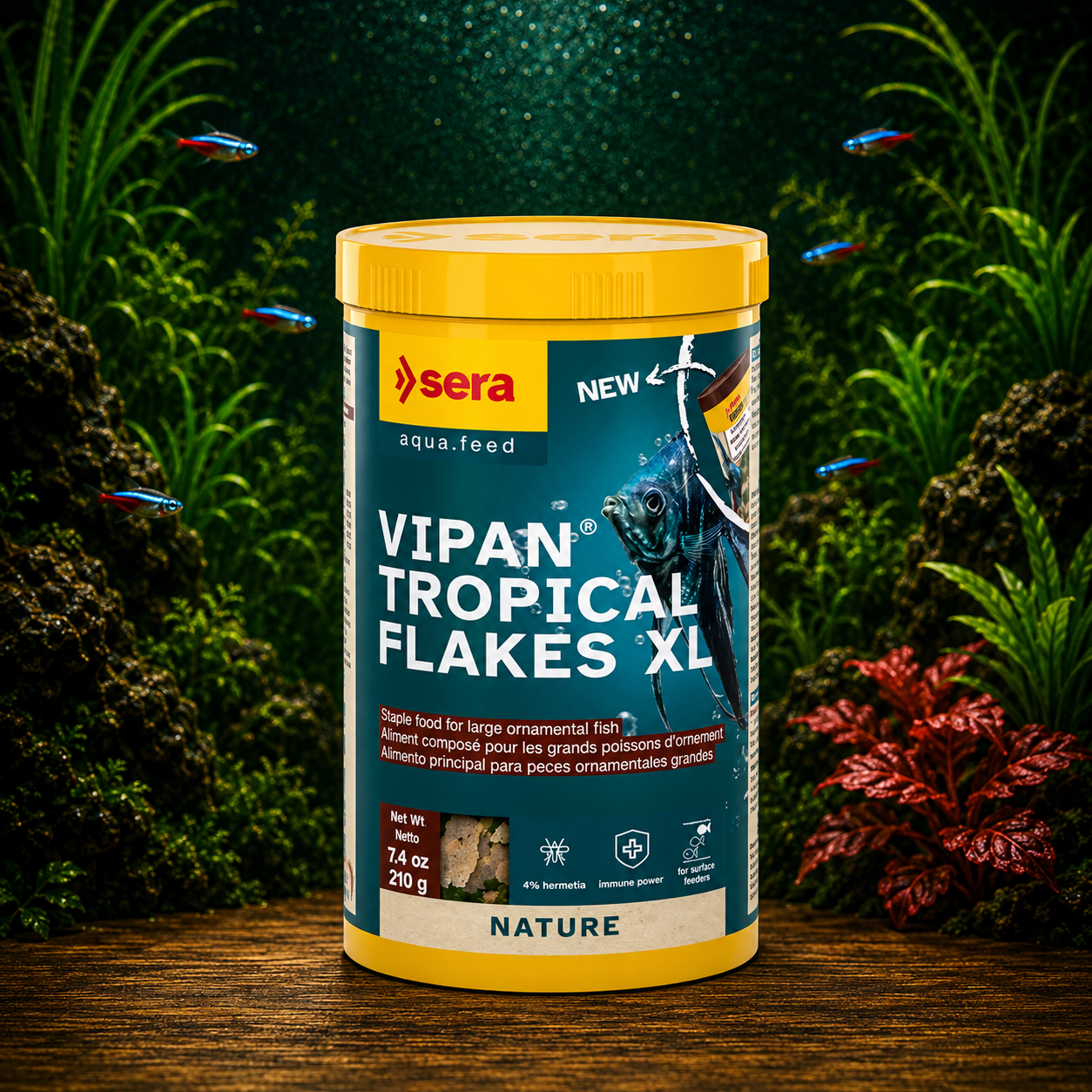 Sera Vipan Nature Tropical Flakes XL