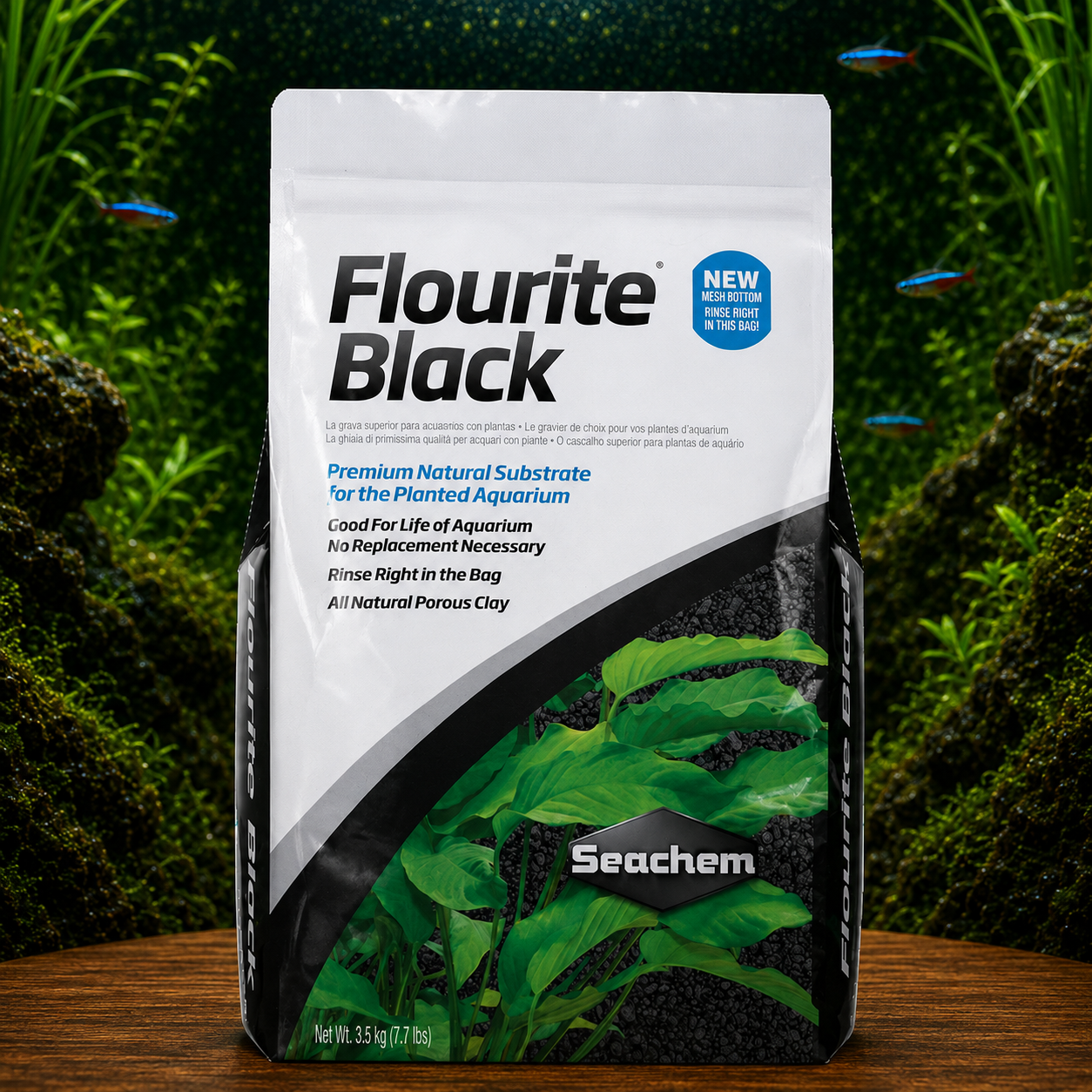 Seachem - Flourite Black Sand - 7.7lbs